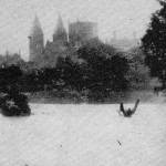 08/1922 Southwell in Old Photographs - Harvey's Field Flooding