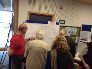 Community Emergency Plan  Dave explaining the Road Closure Scheme