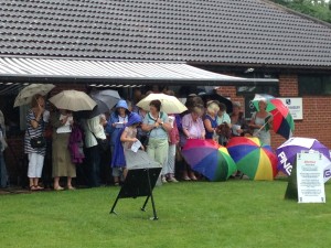 Singing in the rain